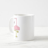 Flamingos Kaffeetasse (Vorderseite Links)