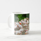 Flamingos Kaffeetasse (Vorderseite Links)