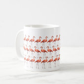 Flamingos Kaffeetasse (Vorderseite Links)