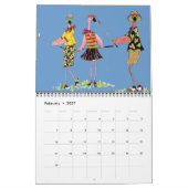 Flamingos-Kalender Kalender (Feb 2027)
