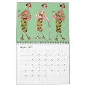 Flamingos-Kalender Kalender (Mär 2027)