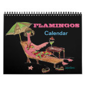 Flamingos-Kalender Kalender (Titelbild)