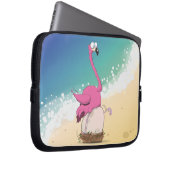 Flamingos Laptopschutzhülle (Vorne Rechts)