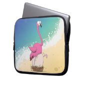 Flamingos Laptopschutzhülle (Vorderseite Links)