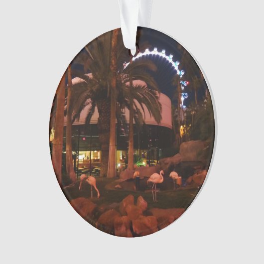 Flamingos, Las Vegas #3 Ornament (Vorderseite)