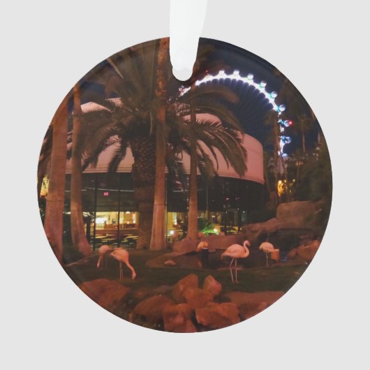 Flamingos, Las Vegas #3 Ornament (Vorderseite)
