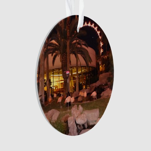 Flamingos, Las Vegas Ornament (Vorderseite)