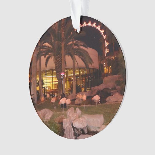 Flamingos, Las Vegas Ornament (Vorderseite)