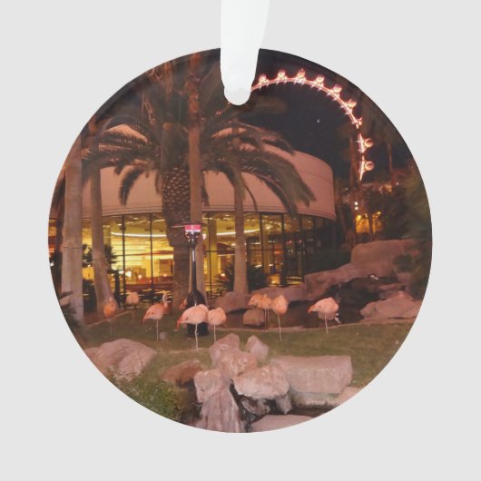 Flamingos, Las Vegas Ornament (Vorderseite)