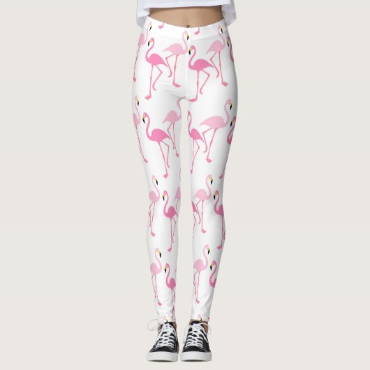 Flamingos Leggings (Vorderseite)