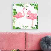 Flamingos Leinwanddruck (Insitu (Wohnzimmer))