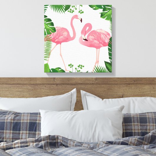 Flamingos Leinwanddruck (Insitu (Schlafzimmer))