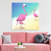 Flamingos Leinwanddruck (Insitu (Wohnzimmer))