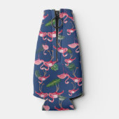 Flamingos Liebe Muster 2 Flaschenkühler (Rückseite)