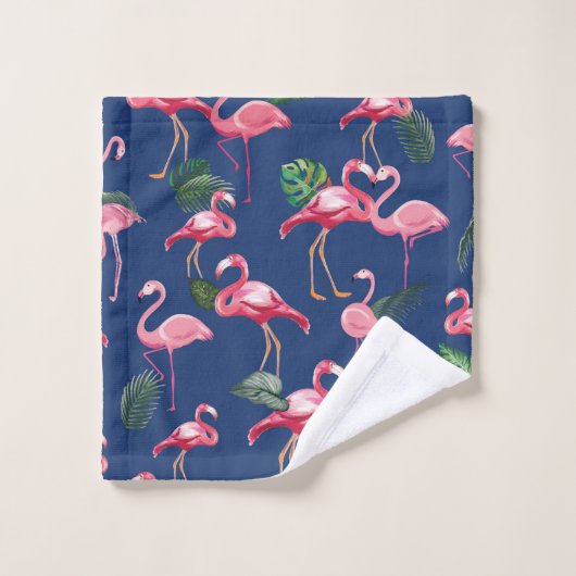 Flamingos Liebe Muster 2 Waschlappen (Waschlappen)