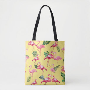 Flamingos Liebe Muster 3 Tasche