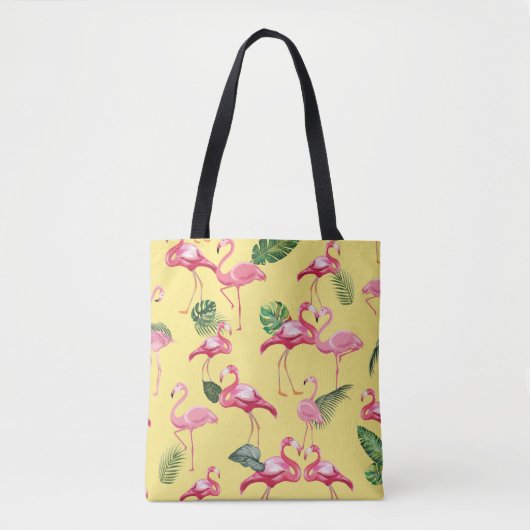 Flamingos Liebe Muster 3 Tasche (Vorderseite)