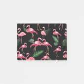 Flamingos Liebe Muster 4 Post-it Klebezettel (Vorderseite)