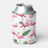 Flamingos Liebe Pattern Dosenkühler (Kanne Vorderseite)