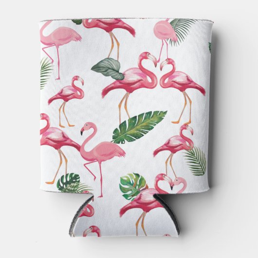 Flamingos Liebe Pattern Dosenkühler (Vorderseite)