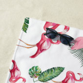 Flamingos Liebe Pattern Strandtuch (Beispiel)