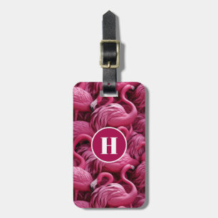 Flamingos Luggage Tag Gepäckanhänger