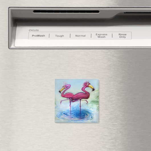 Flamingos Magnet (In Situ (Geschirrspüler))
