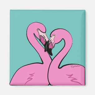 Flamingos Magnet
