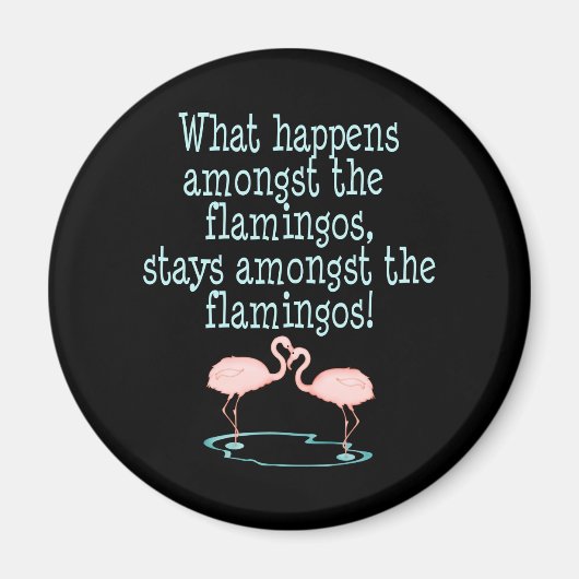 Flamingos Magnet (Vorne)