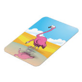 Flamingos Magnet (Linke Seite)