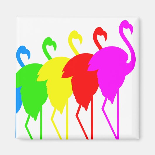 Flamingos Magnet (Vorne)