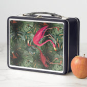 Flamingos & Monstera Metall Brotdose (Beispiel)