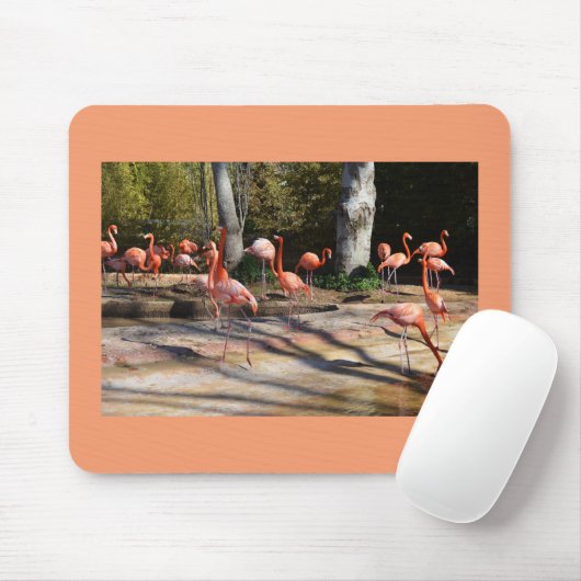 Flamingos Mousepad (Mit Mouse)