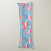 Flamingos Muster 1 Seitenschläferkissen (Vorderseite Vertikal)