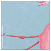 Flamingos Muster 1 Stoff (Nahaufnahme)
