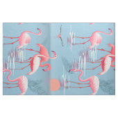 Flamingos Muster 1 Stoff (Fat Quarter (45,7 x 55,9 cm))