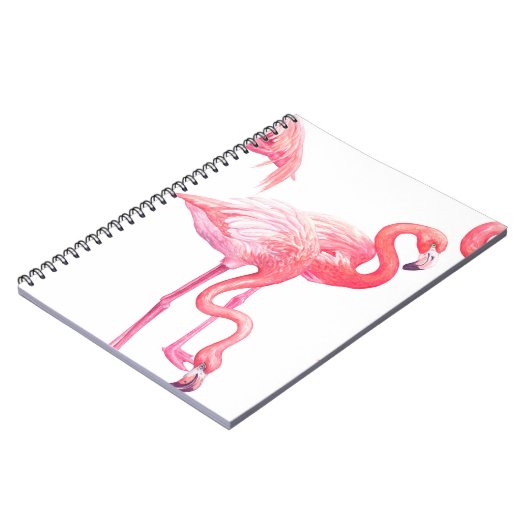Flamingos Notizblock (Linke Seite)
