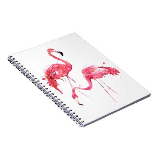 Flamingos Notizblock (Rechte Seite)