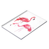 Flamingos Notizblock (Linke Seite)