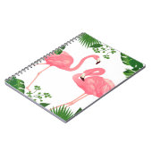 Flamingos Notizblock (Linke Seite)