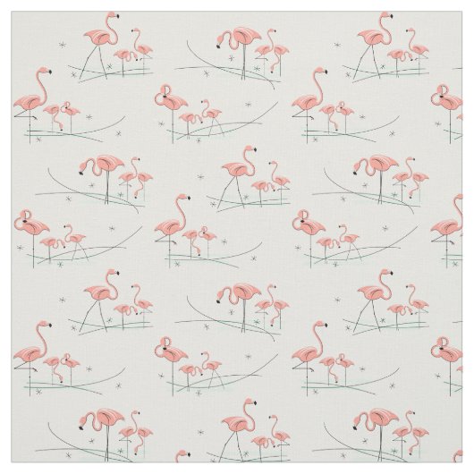 Flamingos Ocean Multi Stoff (Muster)