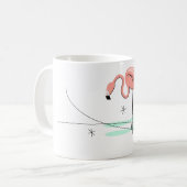 Flamingos Ocean Trio 3 Tasse (Vorderseite Links)