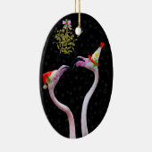 Flamingos-Ornament Keramikornament (Rechts)