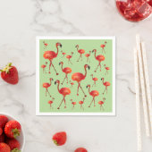 Flamingos Paper Napkins Serviette (Beispiel)
