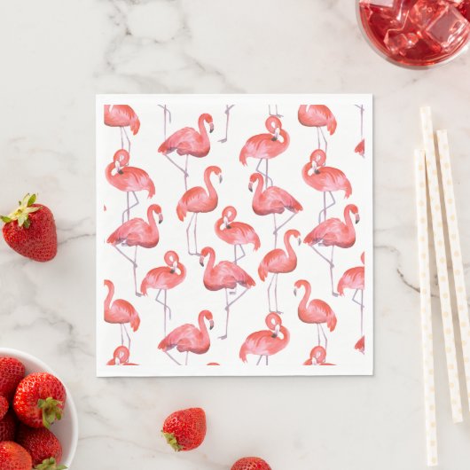 Flamingos Paper Serviette (Beispiel)