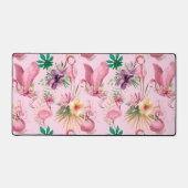 Flamingos Pattern Schreibtischunterlage (Vorderseite)