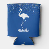 Flamingos Personalisiert Dosenkühler (Vorderseite)