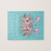 FLAMINGOS Personalisiert Puzzle (Horizontal)