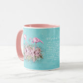 FLAMINGOS Personalisiert Tasse (Vorderseite Links)