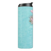 FLAMINGOS Personalisiert Thermosbecher (Nach links gedreht)